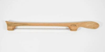 Cuchillo de pan dentado con arco de madera hecho en Montana de colección 15,75" de largo Foto 1 de 4