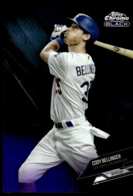 2020 TOPPS CHROME BLACK PURPLE /150 Cody Bellinger Los Angeles Dodgers #50A - Image 1 of 2