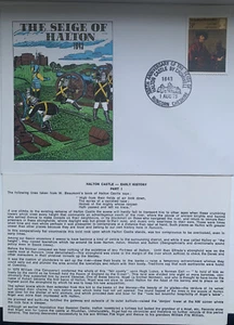 THE SEIGE OF HALTON 1643 330TH ANNIVERSARY FIRST DAY COVER - Picture 1 of 1