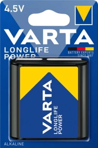 10 Varta 4912 Longlife Power 4,5V / 3LR12 Alkaline Batterien Blister - Bild 1 von 1