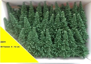 Heki 2231 Tannen 50 Stecktannen Bäume Nadelbäume 5 - 12 cm Neu - Bild 1 von 3