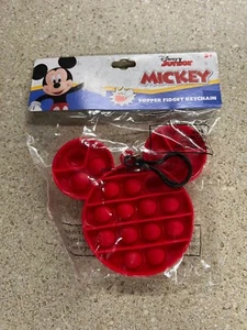 Disney Mickey Mouse Popper Fidget Keychain NEW - Picture 1 of 1