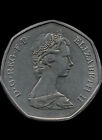 50P 1973 Coin Fifty Pence Entry Into European Economic Community