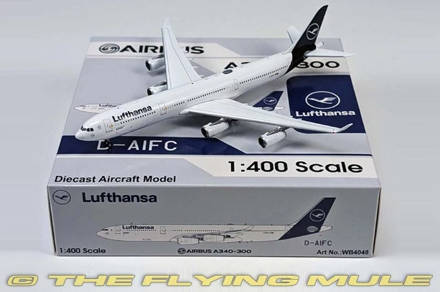 Aviation 400 1:400 A330-300 Lufthansa D-AIFC com suporte - Imagem 1 de 1