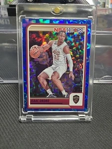 2023-24 Panini NBA Hoops - Hyper Blue #104 Isaac Okoro - Picture 1 of 3
