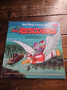 Walt Disney Productions Story Of The Rescuers Disneyland Records 3816 vg+ - Picture 1 of 5