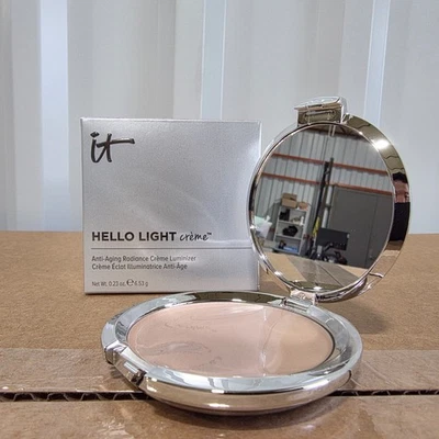 it Cosmetics HELLO LIGHT CREME Anti-Aging Radiance Luminizer 0.23 oz RADIANCE - Image 1 of 2