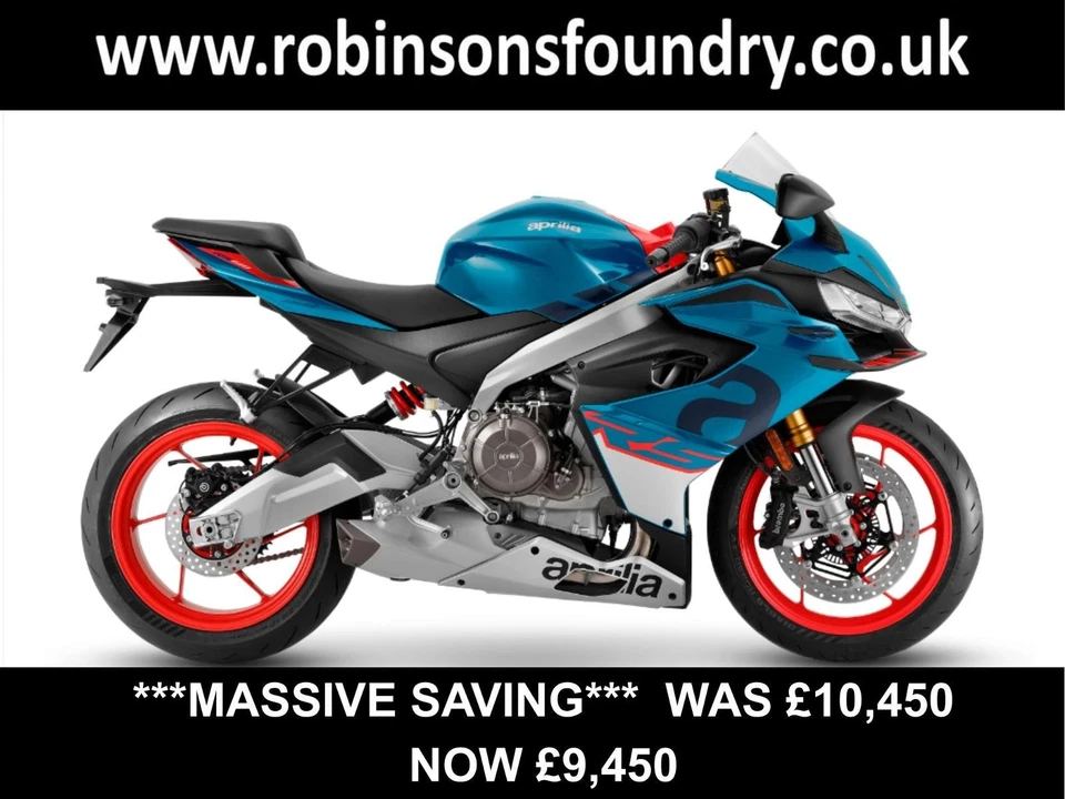 Aprilia RS660 In Blue Marlin *REDUCED* New Un-Registered - Image 1 of 1