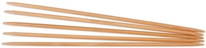 ChiaoGoo Double Point Dark Patina Knitting Needles 8" 5/Pkg-Size 8/5mm 1037-8 - Picture 1 of 1