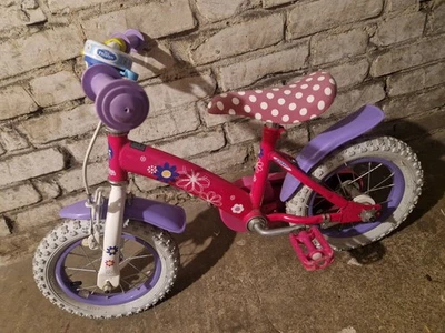 Kinderfahrrad Minni Maus Fahrrad Micky Maus 12 Zoll Pink - Bild 1 von 4
