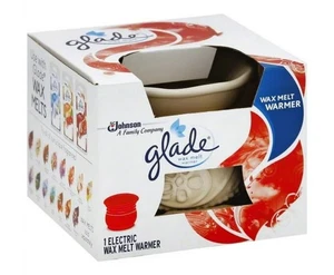 Neu mit Etikett Glade Wax Melts elektrischer Wärmer für Lufterfrischer Wachs elfenbeinfarbene Farbe - Bild 1 von 6