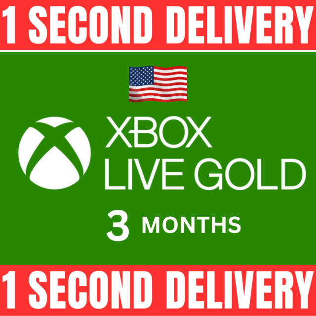 Xbox Game Pass Core / Live Gold 3 Month Code Global INSTANT DELIVERY  Stackable