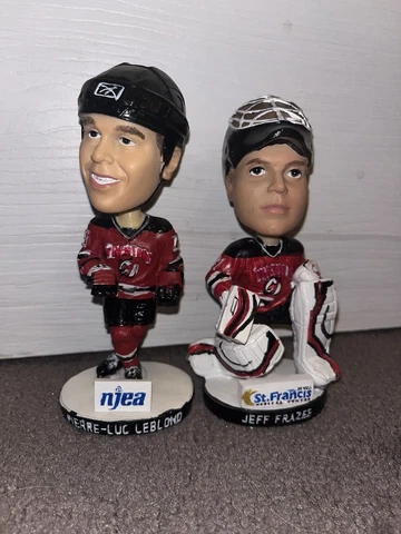 Trenton Devils SGA Bobblehead lot No boxes LeBlond Frazee Minor League No Sticks Cover