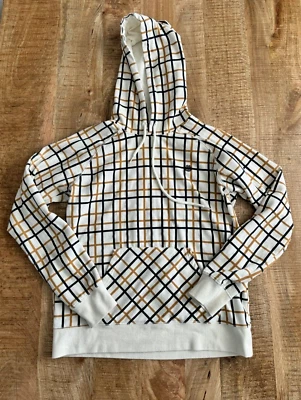 Element Women's Plaid Tan Yellow Black Pullover Sweater Medium *Stain - Image 1 of 4