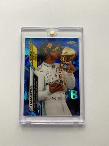 2020 Topps Chrome Formula 1 Sapphire Lewis Hamilton - Picture 1 of 5