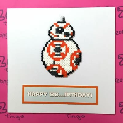 Tarjeta de cumpleaños de Star Wars BB-8 Foto 1 de 2
