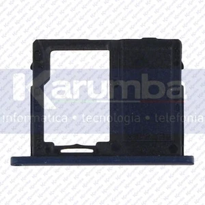 CARRELLINO SIM SAMSUNG GALAXY TAB A 10.5 T590 T595 SD CARD TRAY BLU BLUE - Afbeelding 1 van 1