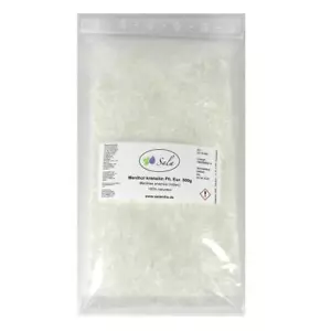 Sala Mentholkristalle Menthol Kristalle Sauna Aufguss Ph. Eur. 500 g Beutel - Bild 1 von 2