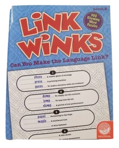 Link Winks Language Puzzles ~ Level B (300 Creative Thinking Language Problems) - Picture 1 of 3