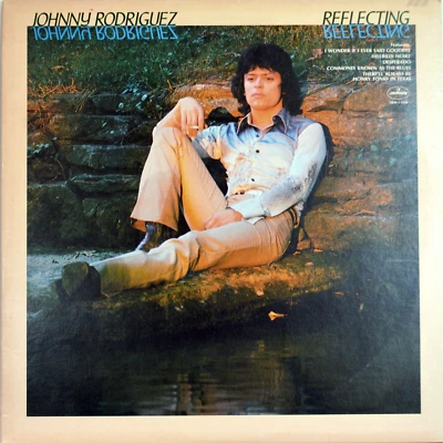 Johnny Rodriguez 'Reflecting' Vinyl LP Record 1976 Mercury SRM-1-1110 NM/VG+ - Image 1 of 4