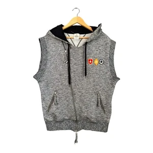 VIVIENNE WESTWOOD Punk Avantgarde Zip Vest Hoodie - Picture 1 of 17