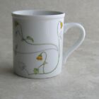 The Toscany Collection Prelude Mug Yellow Floral Coffee Cup