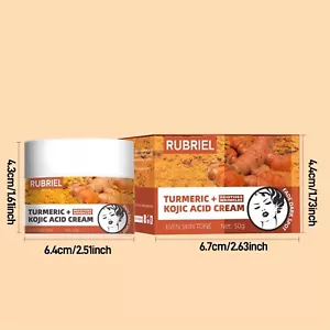 Turmeric Cleansing, Kojic Acid And Turmeric Cleansing Cream For Women, Men - Picture 1 of 9
