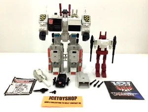 1986 VINTAGE TRANSFORMERS G1 HASBRO METROPLEX RUBBER TIRES INSTRUCTIONS COMPLETE - Picture 1 of 10