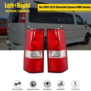 Pair For 2003-2023 Chevrolet Express/GMC Savana Tail Lights Set L+R - Foto 1 di 12