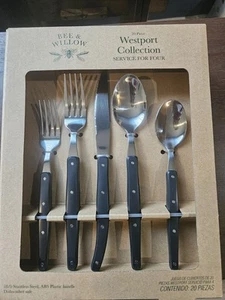 Bee & Willow Westport Collection 20-teiliges Edelstahl-Besteckset - Bild 1 von 5