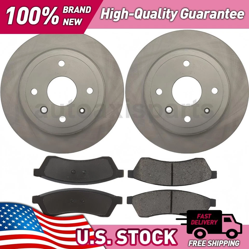 Rear Centric Parts Disc Brake Upgrade Kit for 2004-2006 Chevrolet Epica - Image 1 of 1