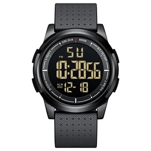 Ultra-Thin Minimalist Sports Waterproof Digital Watches Men with Wide-Angle D... - Picture 1 of 7