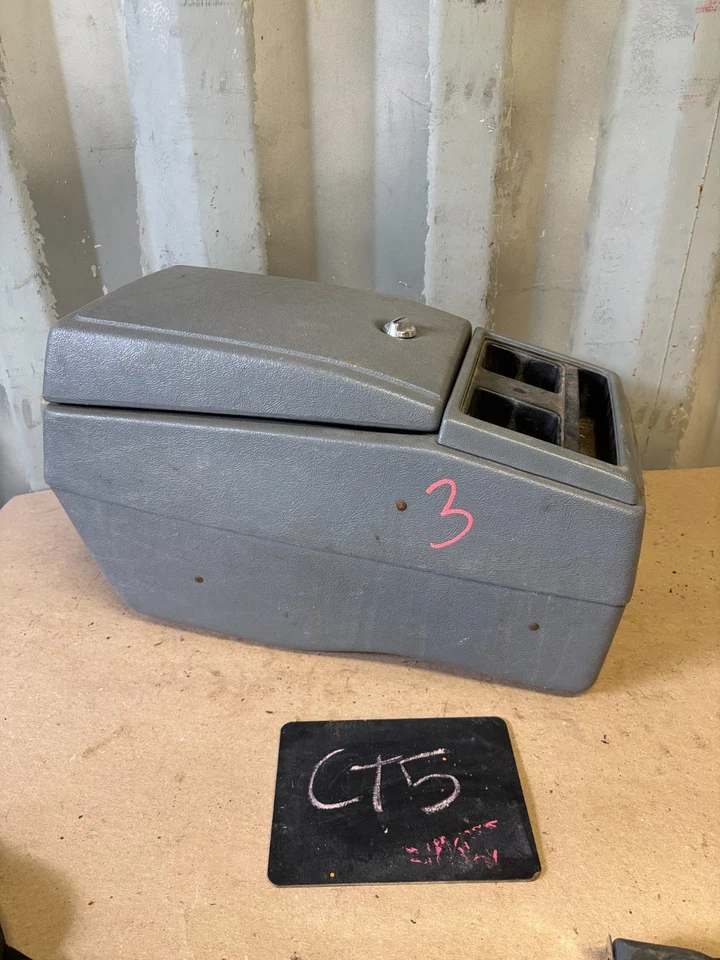 85 86 88 1991 C10 K10 K5 Blazer Jimmy Chevrolet GMC consola central gris OEM Foto 1 de 4