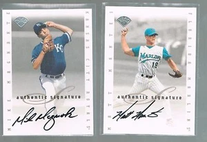 1996/96 Leaf Signatures EXT Auto MIKE MAGNANTE Royals - Picture 1 of 1