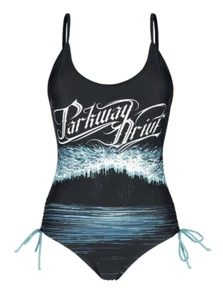 Parkway Drive Women's Bathing Suit Swimsuit Metal Band Metalcore RARE New - Picture 1 of 6