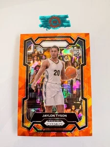 Selecciones de draft de Panini Prizm 2024 - Orange Ice Prizm #92 Jaylon Tyson (RC) - Imagen 1 de 1