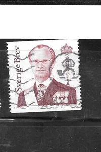 SCHWEDEN SC#2398 2000 8K KÖNIG GEDENK POSTAL GEBRAUCHT VZ BRIEFMARKE - Bild 1 von 1