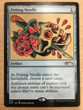 Pithing Needle - Secret Lair Fully Sleeved (Near Mint) Magic/MTG