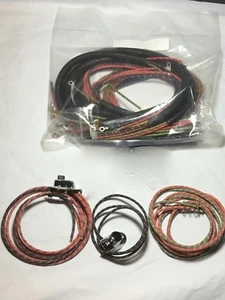 Harley WL 45" 1948-1952 Wiring Harness W/ Wired Tail Lamp Harness & Switches USA - Picture 1 of 2