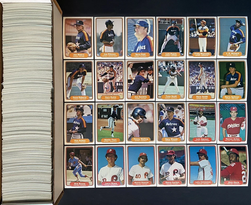1982 Fleer - Baseball Cards - #221-440 - Complete Your Set - You U Pick - Image 1 of 1
