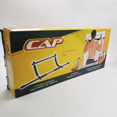 CAP Xtreme Doorway Gym Home Upper Body Workout Bar Sit Chin Push Pull Up Dips - Image 1 of 2