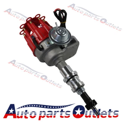 Nuevo Pequeño Para SBF Ford Bloque 289 302 R2R Distribuidor Con Tapa Roja Listo 2 Funcionamiento Foto 1 de 4