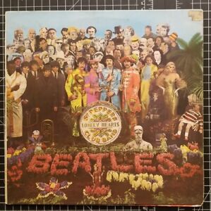 BEATLES Sgt Peppers Lonely Hearts Club Band LP 1968 2ND UK PRESS Parlophone THE