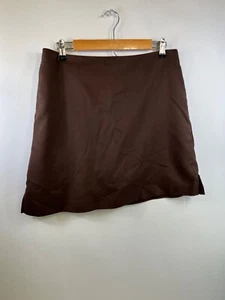 Coral Bay Golf Activewear Skort, Brown, Women's Size 8 - Picture 1 of 9