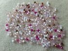 Crystal Bead Lot Aprox 500 Pieces 2mm Faceted Crystal Bicone Beads Mix Color