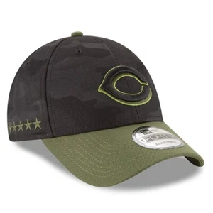 Authentic New Era MLB Men's Black Camo Memorial Day 9Forty Adjustable Hat Cap - Picture 1 of 35