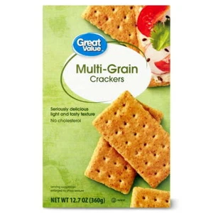 Great Value Multi-Grain Crackers, 12.7 oz - Picture 1 of 4