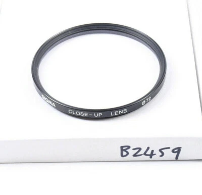 SIGMA 72mm Close Up lens Filter for camera lens SLR DSLR (B2459) - Image 1 of 2