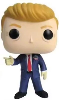 Figura de vinilo de juguete Donald Trump el presidente de América 2016 nuevo en caja Funko Pop oficial - Imagen 1 de 4