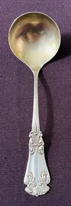 Antique F.S. Gilbert Sterling Silver Cream/Sauce Ladle w/Gold Wash - Picture 1 of 9